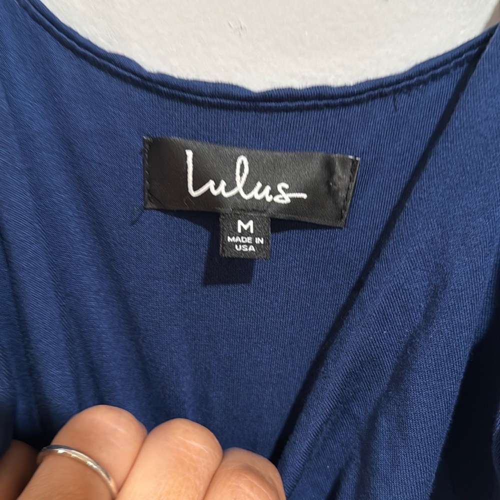 Lulu's Blue Dress - Picture 7 of 9